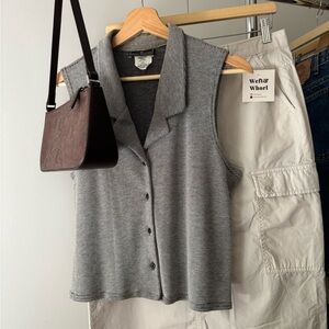 Y2K CK Cargo Maxi Skirt, 32" | Vintage Cotton Skirt